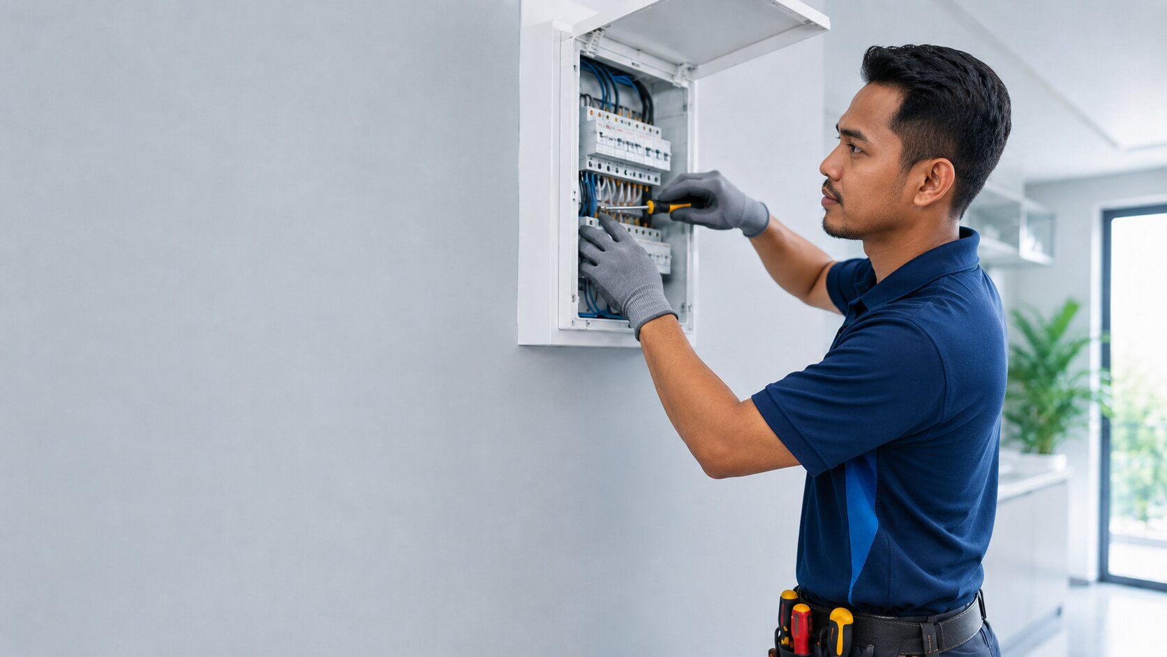 Pemasangan pendawaian elektrik