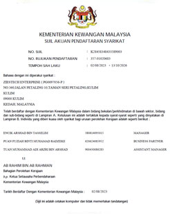 KEMENTERIAN KEWANGAN MALAYSIA - Pendaftaran